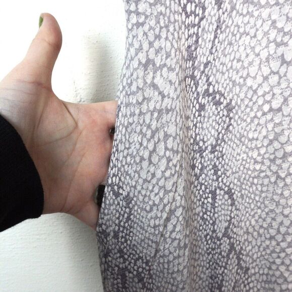 by Anthropologie‎ Marfa Maxi Dress Sz 0 EUC Snakeskin Summer Feminine Romantic - Picture 9 of 12